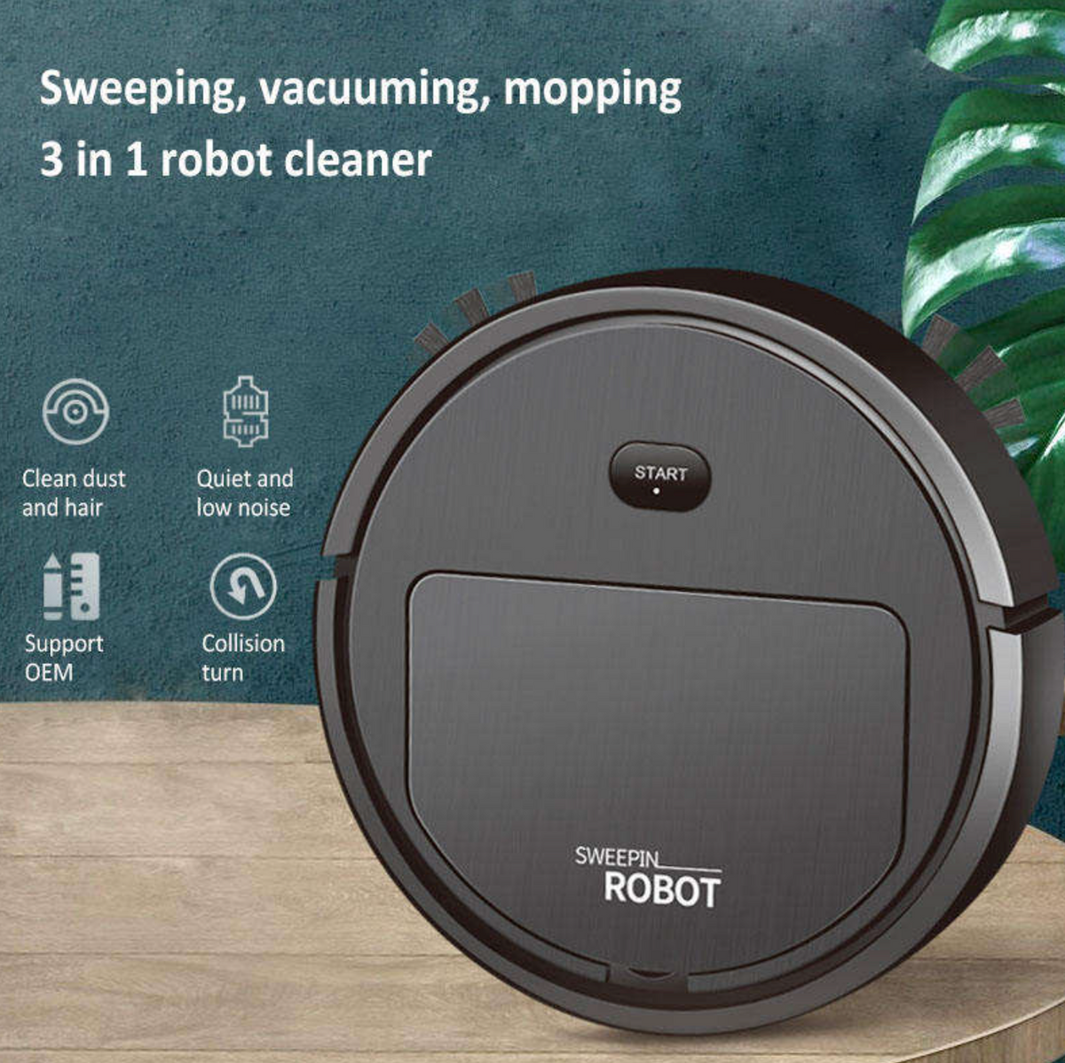 Smart Automatic Robot Vacuum Cleaner – Effortless Cleaning for a Smarter Home