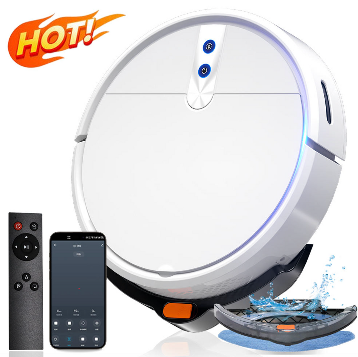 Smart Robot Vacuum Cleaner – Automated Floor Cleaning Made Effortless
