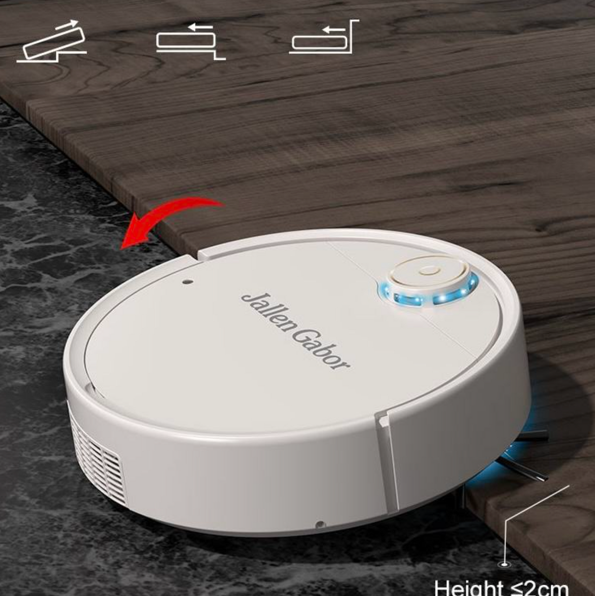 SmartSweep Robotic Floor Cleaner – Automated Home Cleaning Assistant